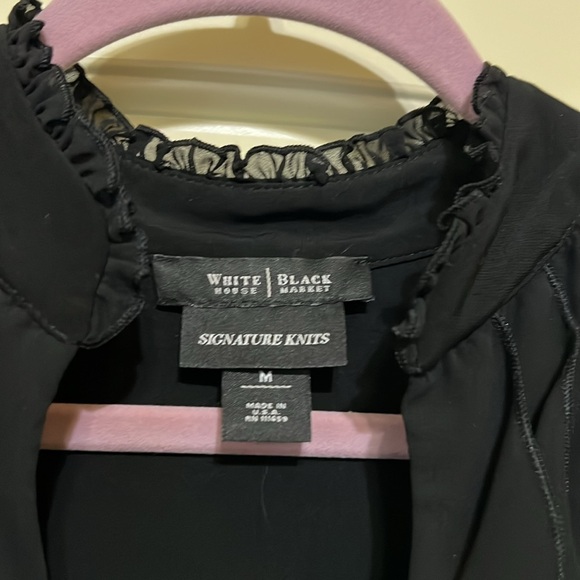 WHBM Front Ruffle LBD - Picture 4 of 7